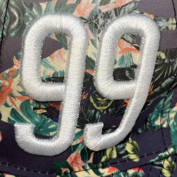 Carbon Elements Snapback Hat/ Cap Diamond 99 Embroided Gold White Adjustable - Picture 13 of 16